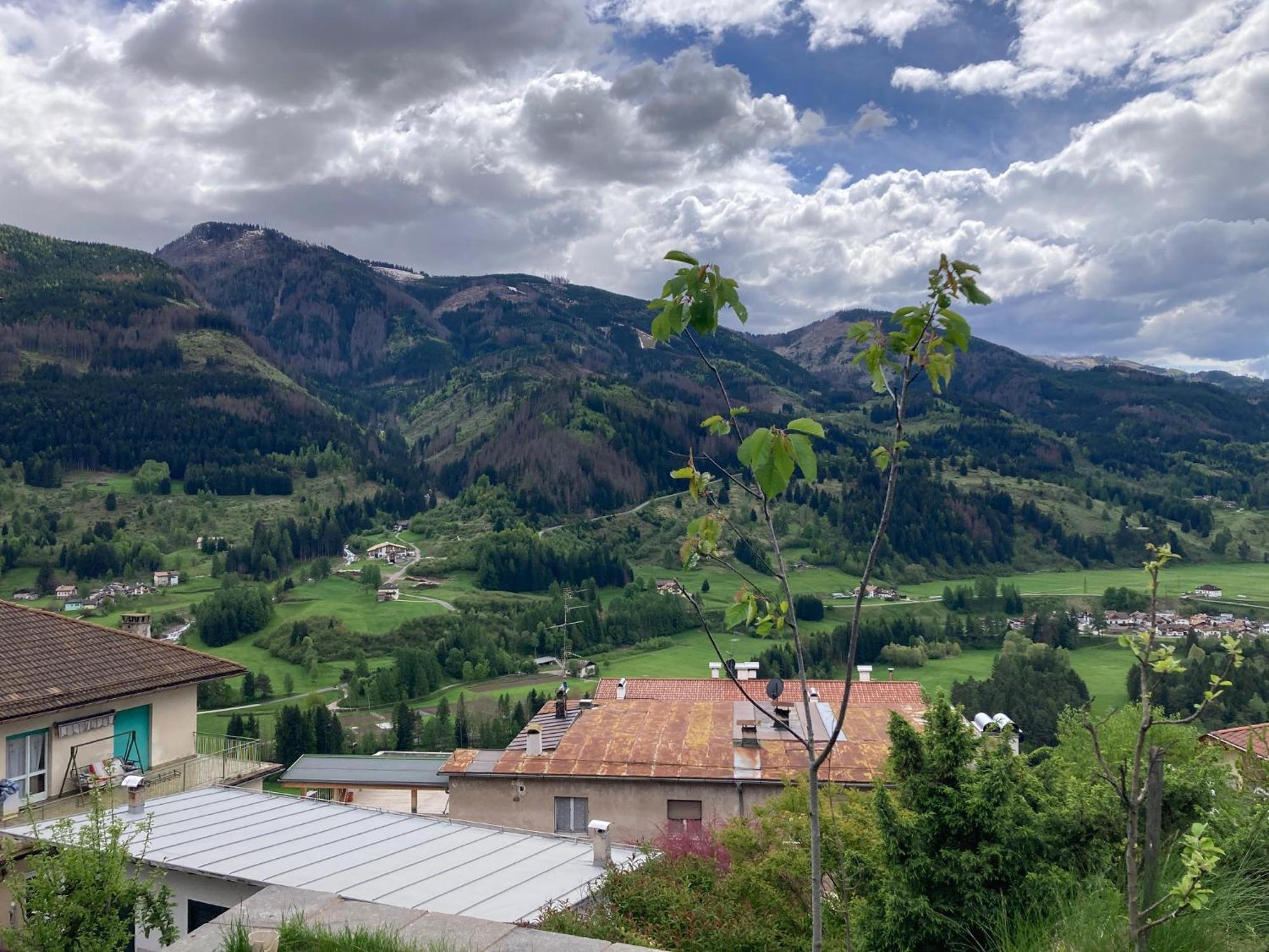 Ferienwohnung Casa Bamba Teser im Fleimtal Exterior foto